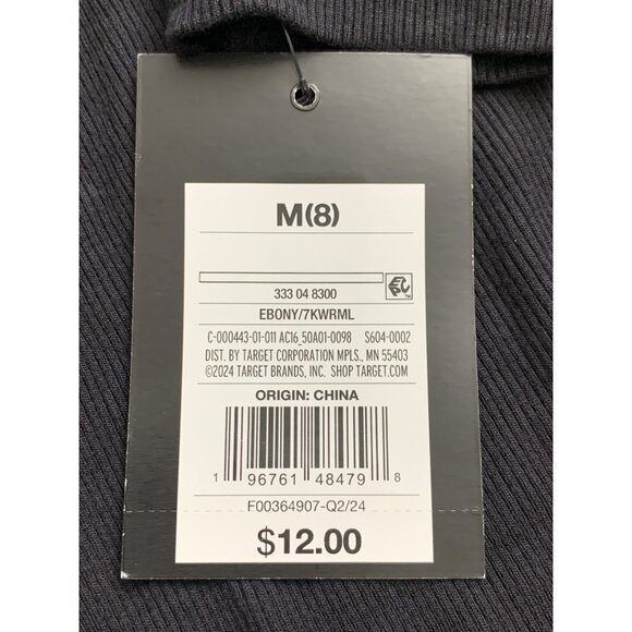 Art Class Juniors Off-The-Shoulder Long Sleeve Top Black - Picture 6 of 12